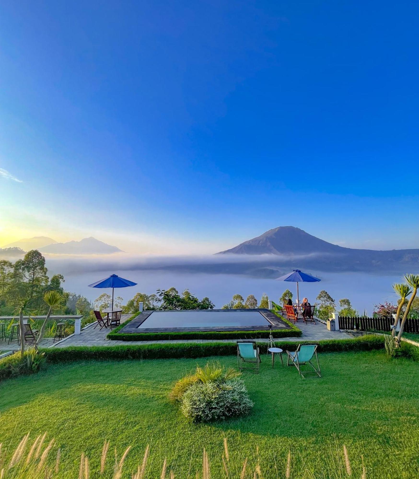 Pinggan Caldera Bed & Breakfast Baturaja  Eksteriør bilde