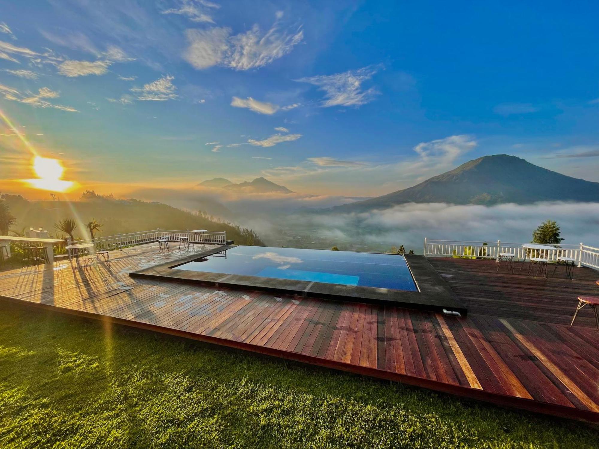 Pinggan Caldera Bed & Breakfast Baturaja  Eksteriør bilde